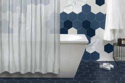 Штора для ванной ЕГ (554) PEVA Соты Штора для ванной