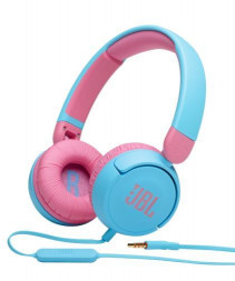 Наушники-гарнитура JBL JR310 BLUE Наушники детские (JBLJR310BLU)