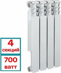 Радиатор АКВАПРОМ BI 500/80 B21 6 секций