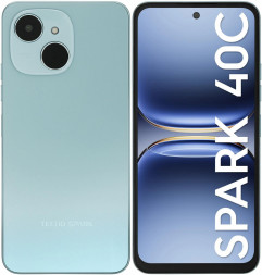 Смартфон TECNO Spark 40C 8/128Gb Blue (KM4K 128+8 RIPPLE BLUE)