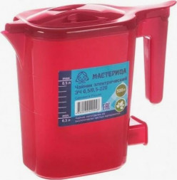 Чайник элетрический МАСТЕРИЦА ЭЧ 0,5/0,5-220Р рубин МАСТЕРИЦА ЭЧ 0,5/0,5-220Р рубин