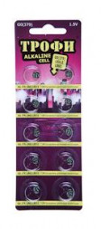 Элементы питания ТРОФИ G1 (364) LR621 LR60 (10)
