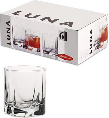Набор стаканов &quot;Луна&quot; (6шт.) 42338 низ. 1/8шт. PASABAHCE 42338B