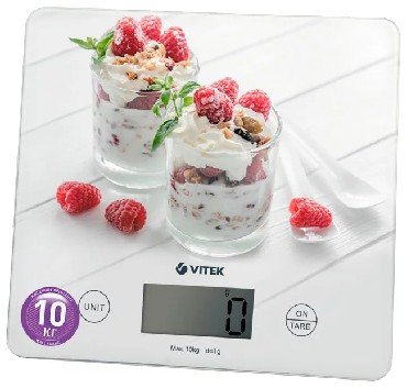 Весы кухонные VITEK VT-8034 (W) рисунок