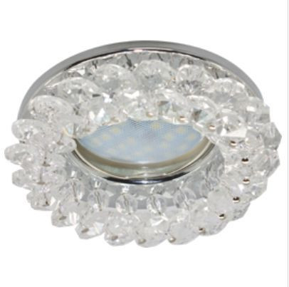 СВЕТИЛЬНИКИ ВСТРАИВАЕМЫЕ ECOLA FW1617EFY LIGHT MR16 CD4141 GU5.3 Прозрачный/Хром