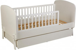 Кровать детская POLINI Кровать детская Polini kids Mirum 2010 c ящиком, белый / белый (1 кор)