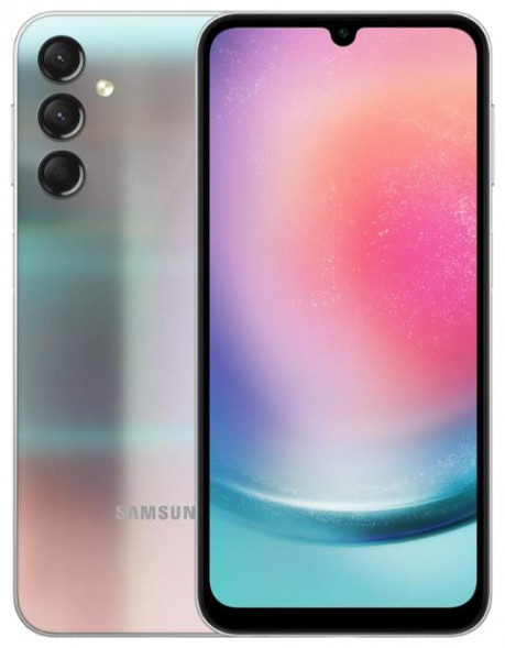 Смартфон SAMSUNG Galaxy A24 SM-A245F 6/128Gb Silver (SM-A245FZSVMEA)