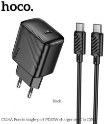 СЗУ HOCO (6942007639774) CS24Aaa Black