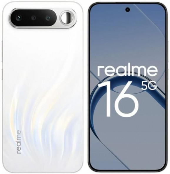 REALME 16 8/256Gb White (6941764488113)