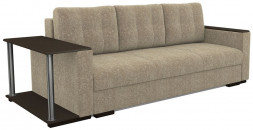 Диван ЭЛЕГИЯ Диван Вега-39 (CORTEX BEIGE,CORTEX BEIGE,Венге (Лак)) (2 кор.)