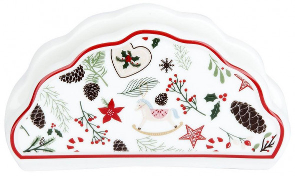 Салфетница NOUVELLE HOME Салфетница &quot;Edinburgh&quot; 13х4,5х7см. (min 4) 1620118