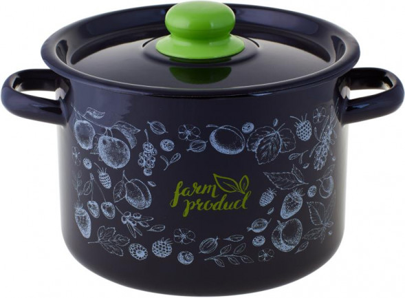 Кастрюля APPETITE 1с16с/1 Berry эмал цил 2,9л