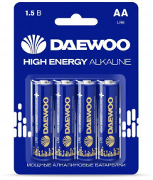 Батарейка DAEWOO LR6/4BL High Energy Alkaline