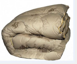 Постельные принадлежности ОРИОН 00-00001501 Одеяло верблюжья шерсть 2 сп, поплин