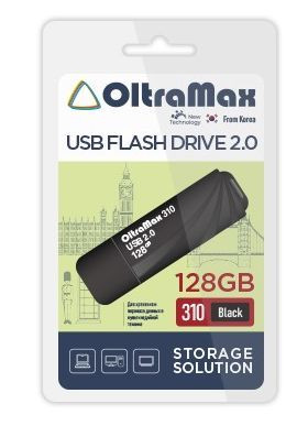USB флэш-накопитель OLTRAMAX OM-128GB-310-Black