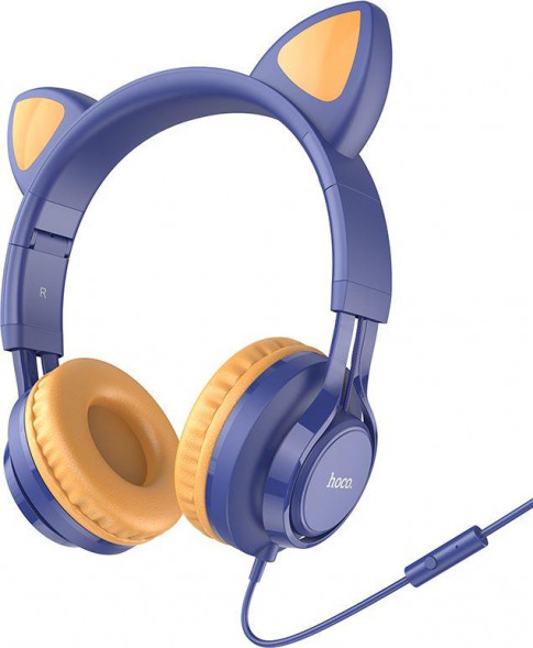 Наушники HOCO (6931474770400) W36 Midnight Blue