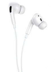 Наушники-гарнитура HOCO (6931474728579) M1 PRO ORIGINAL AUX 3.5мм белый