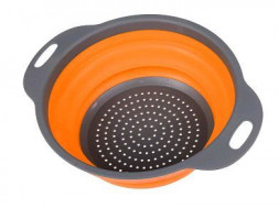 Дуршлаг складной BRADEX TK 0478 Дуршлаг складной круглый 2,4л оранжевый
