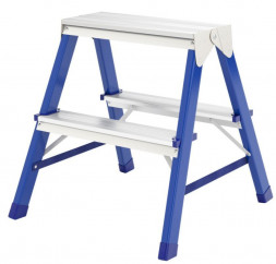 Стремянка СИБРТЕХ Стремянка двусторонняя 3ст., алюминиевая, Россия 97923