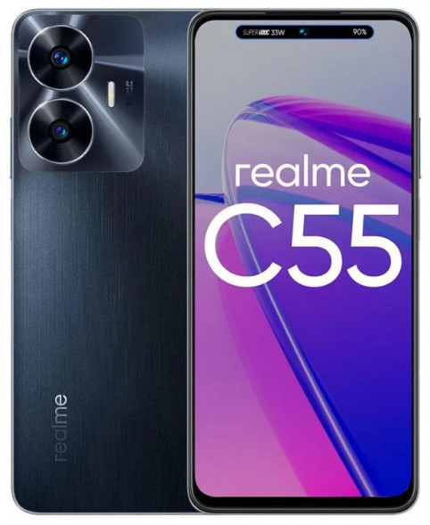 Смартфон REALME C55 RMX3710 6/128Gb Черный