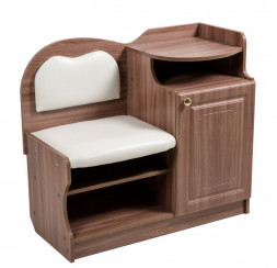 Банкетка БИТЕЛ БАНКЕТКА №1 (ШИМО ЯСЕНЬ ТЕМНЫЙ, Борнео милк )