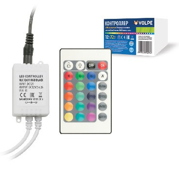 ЭЛЕКТРИКА VOLPE (UL-00001113) ULC-Q431 RGB BLACK