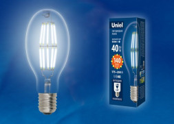 ЛАМПЫ СВЕТОДИОДНЫЕ (ЦОКОЛЬ - E27, Е40) UNIEL (UL-00003762) LED-ED90-40W/NW/E40/CL GLP05TR