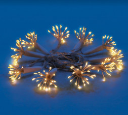Гирлянда UNIEL (UL-00008564) ULD-S0250-200/STA WARM WHITE IP44 STARBURST
