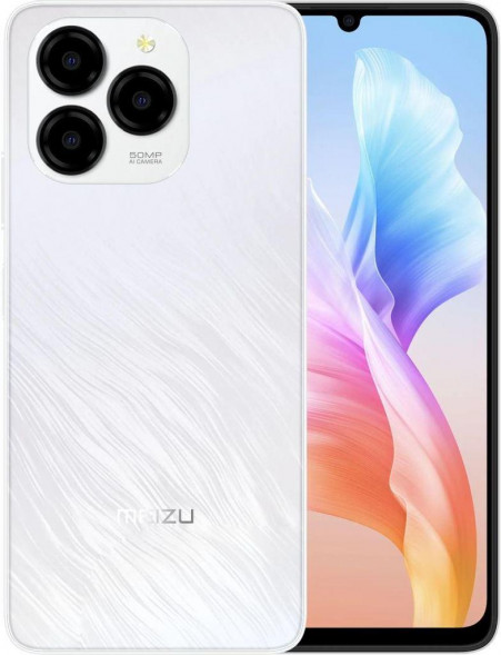 Смартфон MEIZU 6.74&quot; Смартфон Note 21 4/256Gb, M411H, IPS, 90Гц, 6000мAч, белый