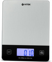 Весы кухонные электронные VITEK VT-8010 серый