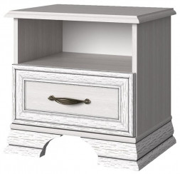 Модульная мебель АНРЭКС TIFFANY Тумба прикроватная 1S цвет вудлайн кремовый (2 уп.)