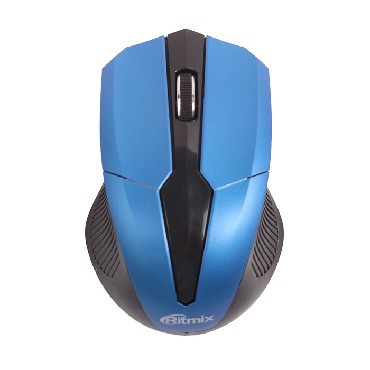 мышь RITMIX RMW-560 черный/голубой
