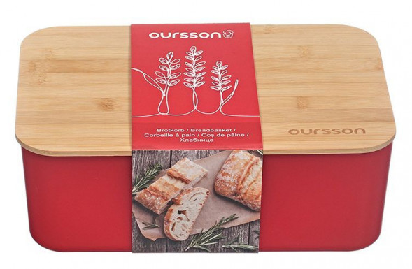 Хлебница OURSSON BR3000BP/RD