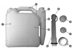 Емкость CHAMPION C1011 Емкость 2 литра для приг. топл. смеси
