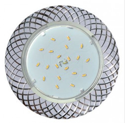 встраиваемый светильник ECOLA FW5381ECB GX53 H4 DL5381 Белый/Алюм