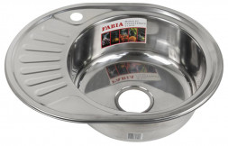 Мойка врезная FABIA 62330R Мойка врезная 57х45 правая 1 мм + большой сифон с переливом