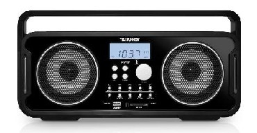 Аудиомагнитола TELEFUNKEN TF-SRP3401B черный