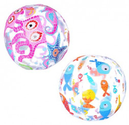 Мяч пляжный INTEX Мяч пляжный 51 см. Морские друзья Новый дизайн. Арт. 59040NP