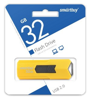 USB флеш SMARTBUY (SB32GBST-Y) 32GB STREAM YELLOW