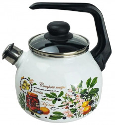Чайник ЭМАЛЬ 4с209я Вкусный компот 3,0л