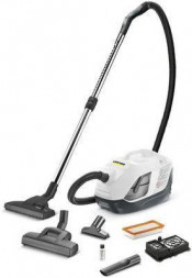 Пылесос KARCHER DS 6 Premium Plus, 650Вт, белый/черный [1.195-242.0]