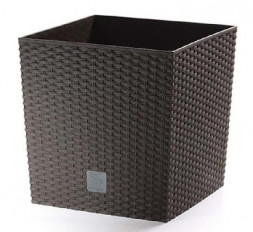 Кашпо PROSPERPLAST Кашпо RATO LOW DRTS325L-440U венге 2пр 21 и 32л