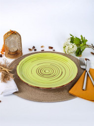 Тарелка DOMENIK Тарелка обеденная LEMONGRASS 26см DMD011