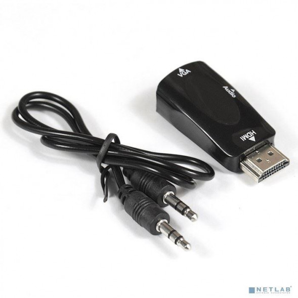 Переходник EXEGATE EX284927RUS Переходник HDMI-VGA EX-HDMIM-VGAF-C (19M/15F)