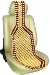 Накидка на сиденье AUTOVIRAZH AV-010053 (шариковый массажер с подголовником)
