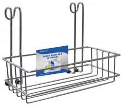 Полка навесная MULTIDOM Полка навесная на рейлинг 20x10x16 см AN52-134