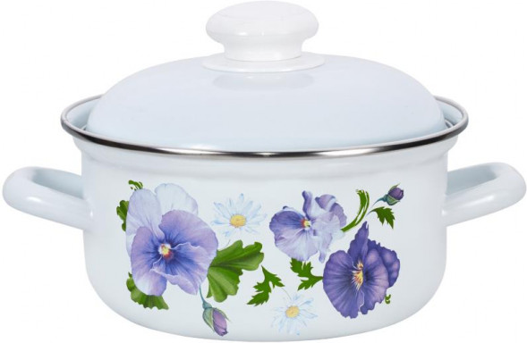 Кастрюля ЛЫСЬВА 15084АП2 Анют.глаз эмал 1,5л