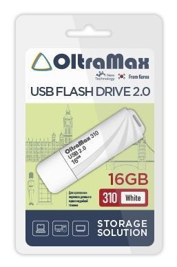 USB флэш-накопитель OLTRAMAX OM-16GB-310-White