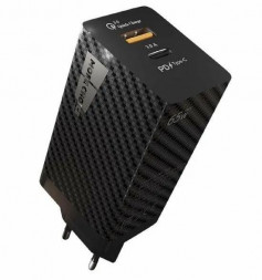 СЗУ MORE CHOICE (4627151196701) NC76Sа Type-C - 2USB 3.0 GAN PD+QC65W, черный