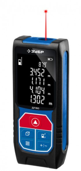 Дальномер ЗУБР ДЛ-50 34925 50м, 2хААА